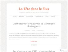 Tablet Screenshot of blog.goetter.fr
